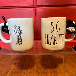 Tin Man Wizard of Oz Rae Dunn Mug Big Hearted NWT
